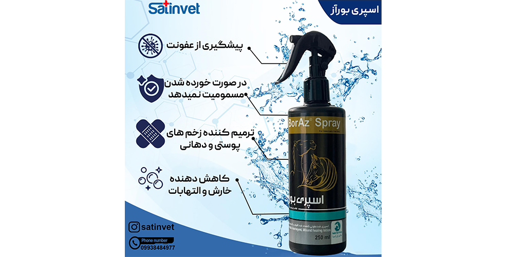اسپری بورآز اسب 